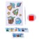 Diamond mosaic-sticker with full filling for children "Cosmos"