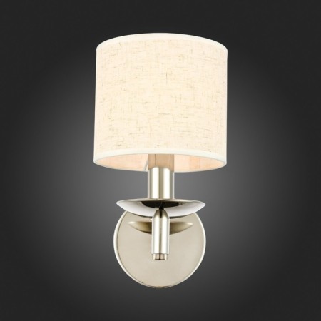 Wall lamp ST LUCE. SL1752.101.01. Pilonne. 1x40 W, E14, 15x29 cm, Nickel color-7