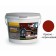 Paint for roofs and basements, 3 kg, red-brown color