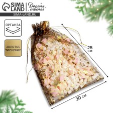 Bag gift organza 