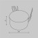 Technical PSL-DL40-S-300MA, 12W, 4.5x4.5x2.5 cm accessories, white color