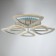 Steel Stewsvelight Dina 90W LED 3000-6000K 11880LM 64x64x11 cm