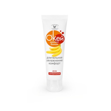 Gel-sagging o'Kay aroma of banana, on a water-based, moisturizing, 50 ml