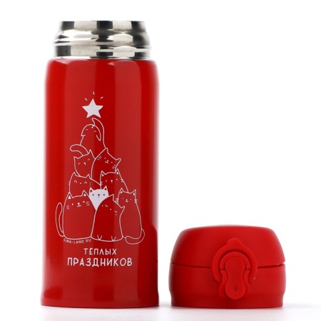 New Year. Thermos "Warm holidays", 350 ml-1