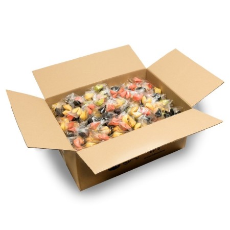 Cookies with a prediction of good luck (sand), color mix, 500 pcs-1