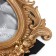 Photo frame Polystone 10x15 cm "forget -me -nots in the leaves" gold 18x28 cm