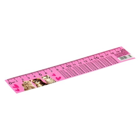 Line-stroke plastic 20 cm zl-20 table of multiplication "The smallest" flexible-1