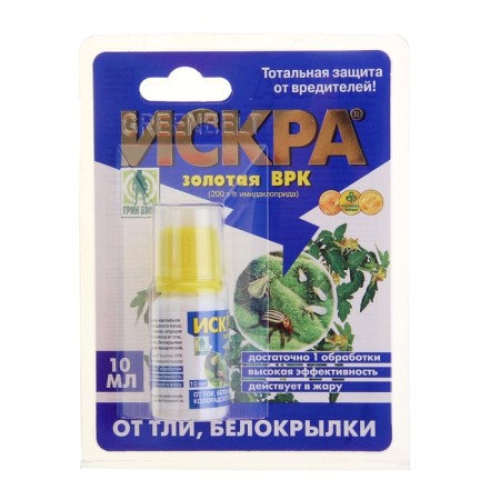 Green Balt biological product, “Golden Iskra”, blister, from insect pests, 10 ml-1