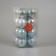 Set of balls plastic D-6 cm, 16 pcs "Foggles" Blue