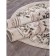 Oval Merinos Gavana carpet, size 180x250 cm, color Beige