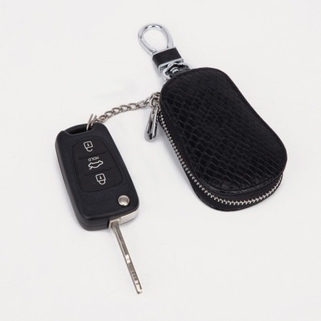 Key of lightning, 5 cm, 1 carbine, black color