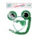Carnival set "Frog" 3 objects: rim, butterfly, tail