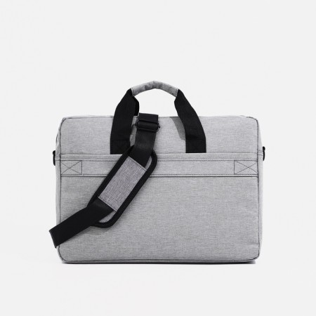 Laptop bag, gray color-4