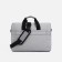 Laptop bag, gray color