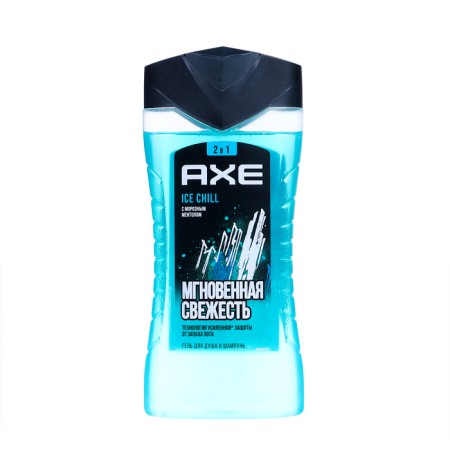 Shower gel 2 in 1 Axe Ice Chill, 250 ml