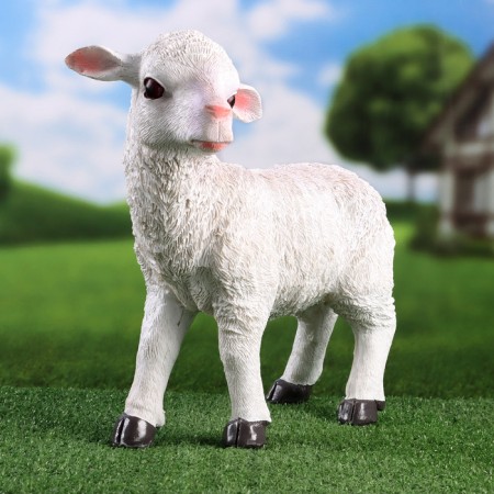 Garden figure "lamb" 30x12x31cm-1