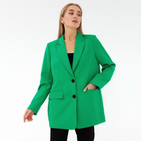 Female jacket mist size 52-54, green color-1