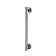 Bath handrail with an anti -slip surface Ken L, chrome