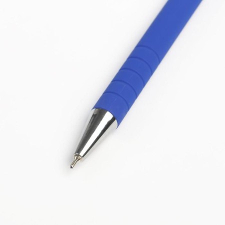 Ballic handle, automatic Vinson 0.7 mm, rubberized body, oil blue rod, mix body-3
