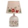 Table lamp "Flowers" E14 15W Beige 31x20x20cm Risalux