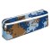 School Penal on the zipper Calligrata "Millitari", 2 departments, blue