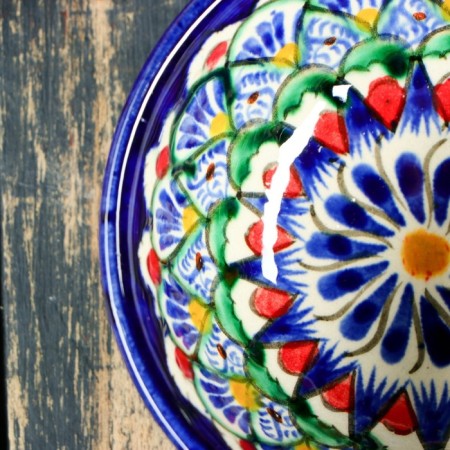 PIALA RISHTAN CIRAMICA "Patterns", 11.5 cm, large, mix-7