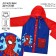 Children's raincoat, size m, 100-110 cm, spider-person