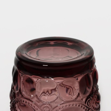 Glass glass Magistro "La-Channel", 220 ml, pink color-2