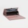 Women's wallet on magnets, pink color