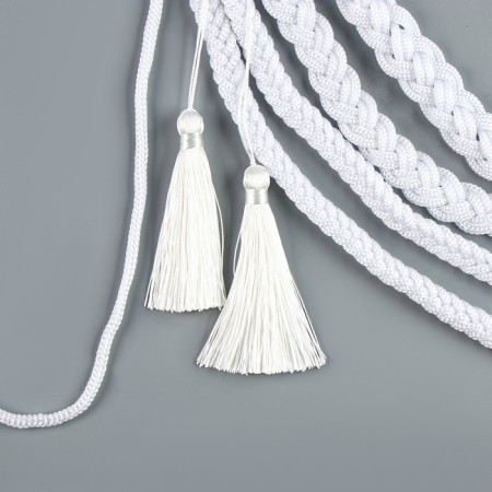 Carnival Axelbant "Soldier at the Parade", White-6