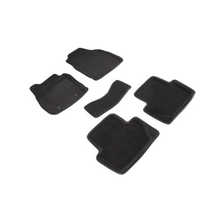 Pile rug for Ford Ecosport, 2014-2017, black