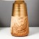 Table lamp "Florinda" 1x40W E14 Gold-light wood 22x22x37 cm Risalux