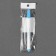 Fabric marker, water -soluble, 14 cm, blue color