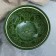 Rishtan ceramics "patterns" 15.5 cm, small, green