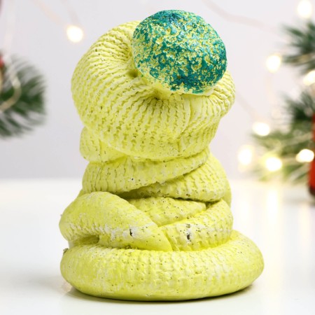 Figure "Snake in a hat" lemon, 8x6cm-2
