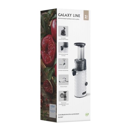 Sokovyshkalok Galaxy Line Gl 0807, Schnekovaya, 200 W, 0.5/0.45 l, reverse, black and white-9