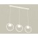 AMBRELLA LIGHT AMBRELLA, TRADITIONAL DIY, XB9106156, 3XGX53 color, white sand, white matte, transparent