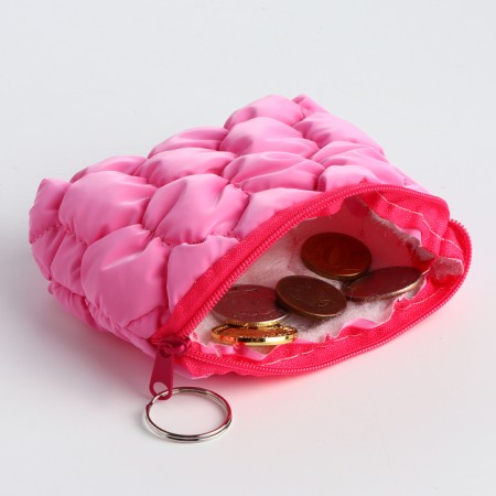Women's wallet with lightning, pink color-3