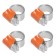 Glorious clamp 8-12 mm, width 9.7mm, set4pcs