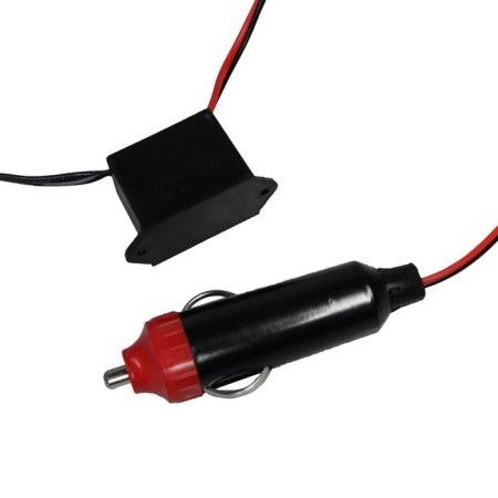 Cartage neon thread for lighting salon, feeder 12 V, 5 m, purple-3