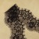 Lace cilia, 75 mm × 9 ± 0.5 m, in Bobin 3 pcs 3 m, black color
