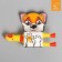 Toy Bearing "Chicken", 16 cm, in paws