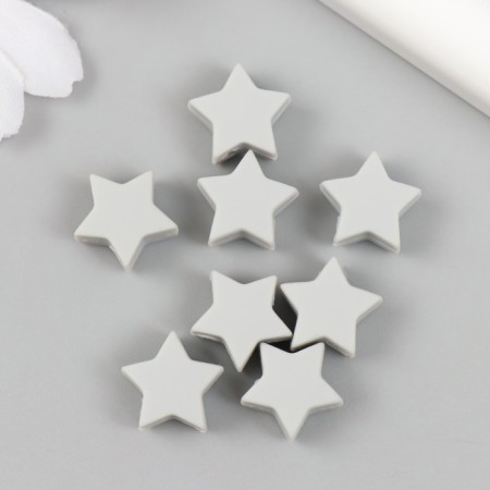 Busina Silicon "Asterisk" cold-gray d = 1.4 cm-1