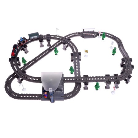 Retro railway, works from batteries-1