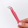 A set of tweezers for eyelash extensions, 2 pcs, color mix