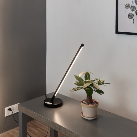 MANTRA TORCH, LED, 900LM, 3000K, 150x150x598 mm table lamp, matte black color-4