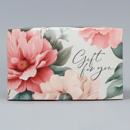 Capcake box, confectionery packaging is bilateral, 4 cells "Piono" 16 x 16 x 10 cm-2