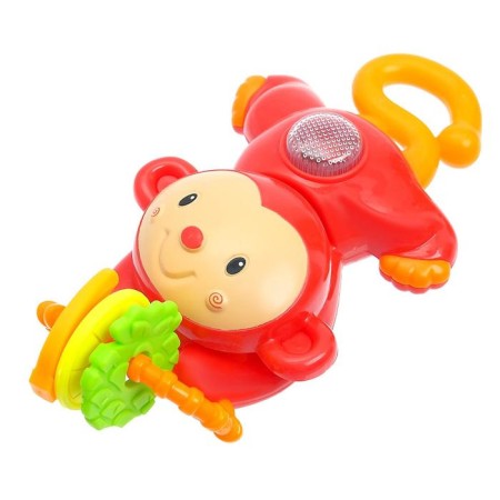 Musical rattle "Monkey", light, sound, color mix-1