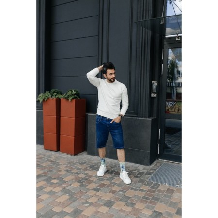 Male ISee shorts, size 46, blue color-6