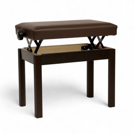 Music Life Piano Bange Sit 55 x 34, height 48-58 cm, brown-1